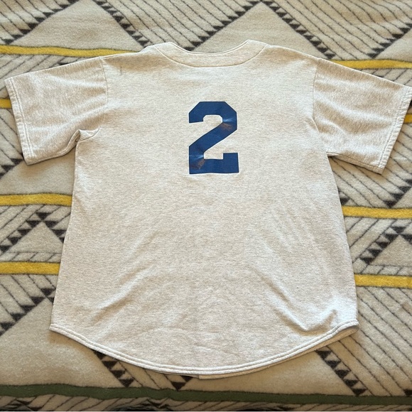Vintage Los Angeles dodgers baseball jersey #2 by Teamwork Made In USA - Picture 15 of 16